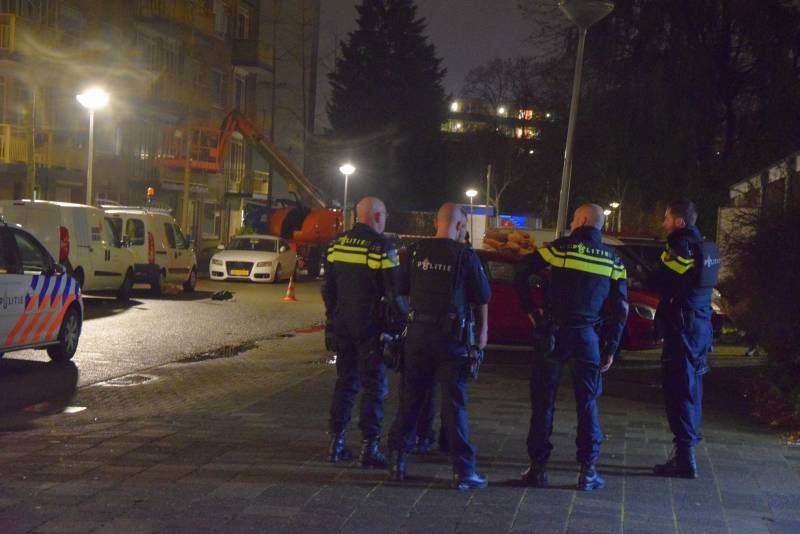 Geschoten bij overval op supermarkt