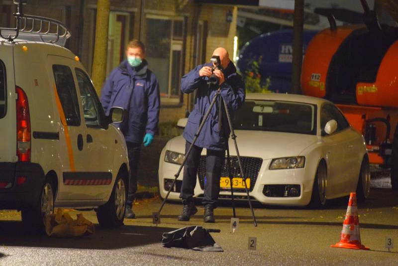 Geschoten bij overval op supermarkt