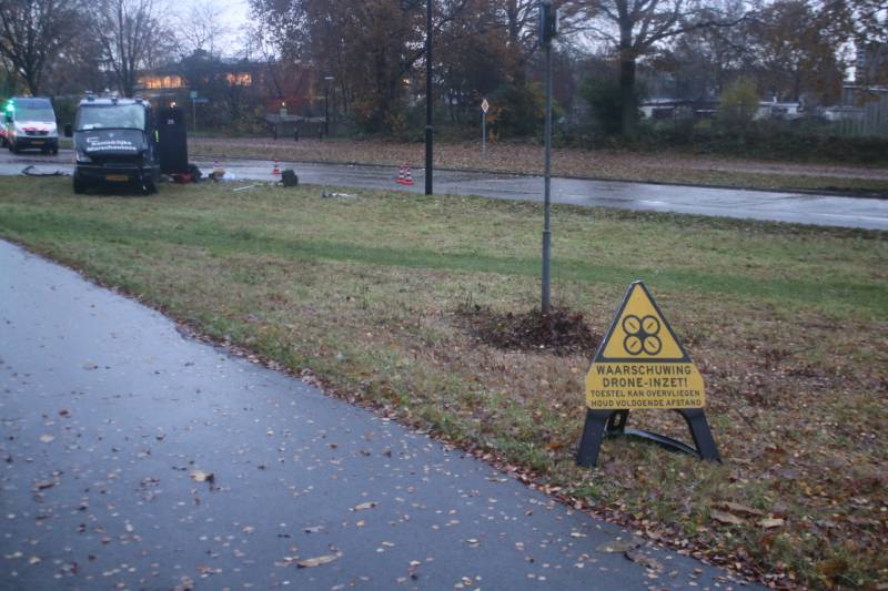 Voertuig van Koninklijke Marechaussee betrokken bij ongeval