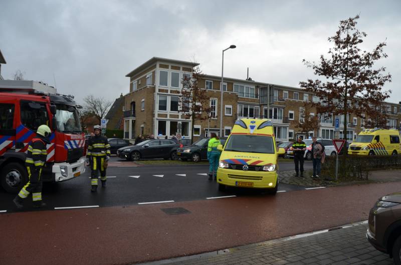 Persoon in scootmobiel ernstig gewond na aanrijding