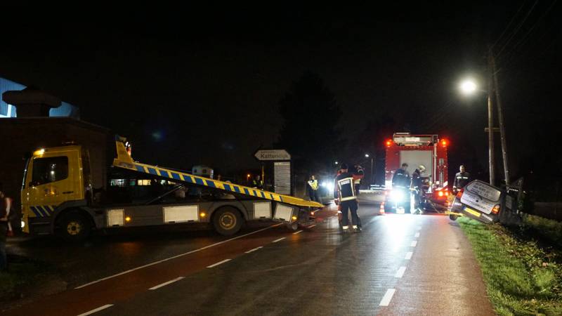 Pizzakoerier balanceert op de afgrond