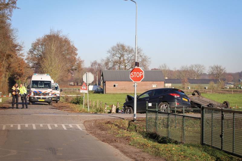 Zwaargewonde bij aanrijding