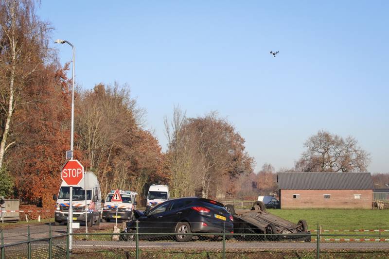 Zwaargewonde bij aanrijding