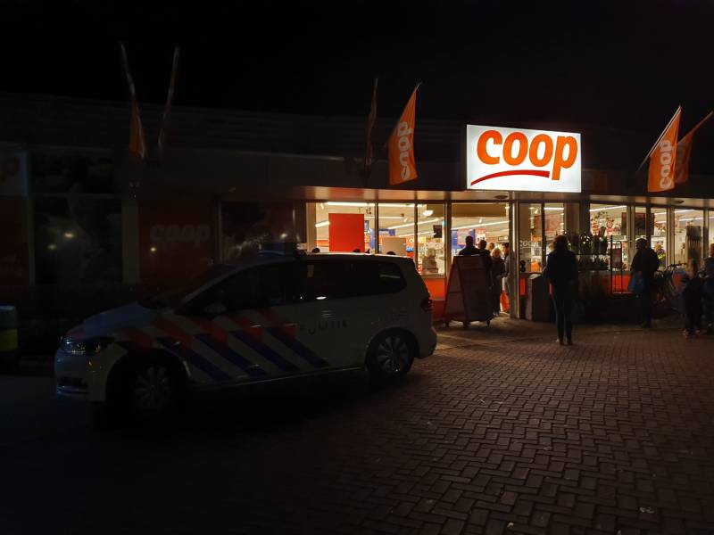 Supermarkt Coop overvallen