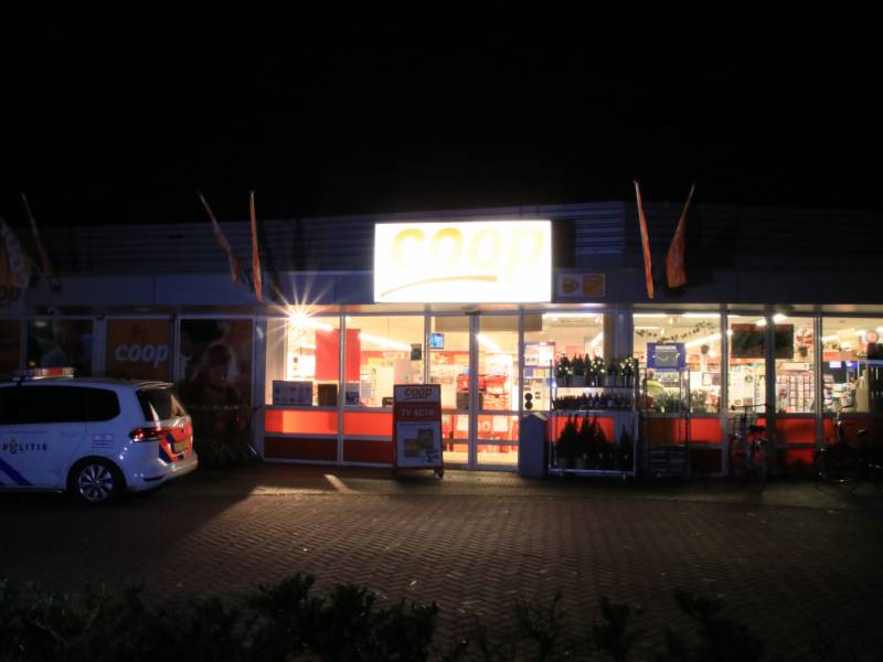Supermarkt Coop overvallen