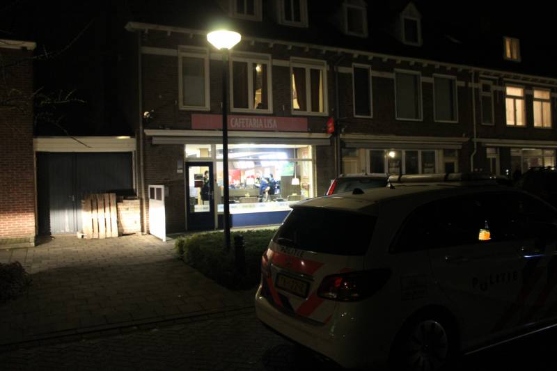 Gewapende overval op cafetaria