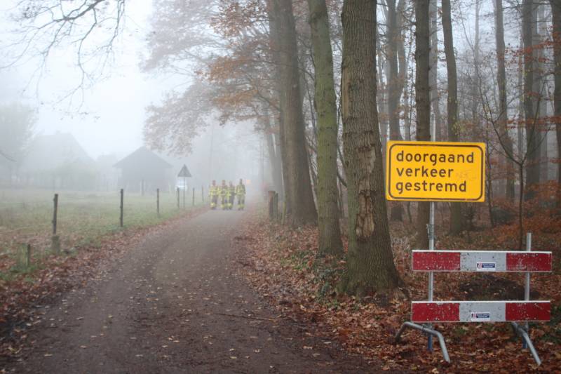Brandweer onderzoekt vreemde stof