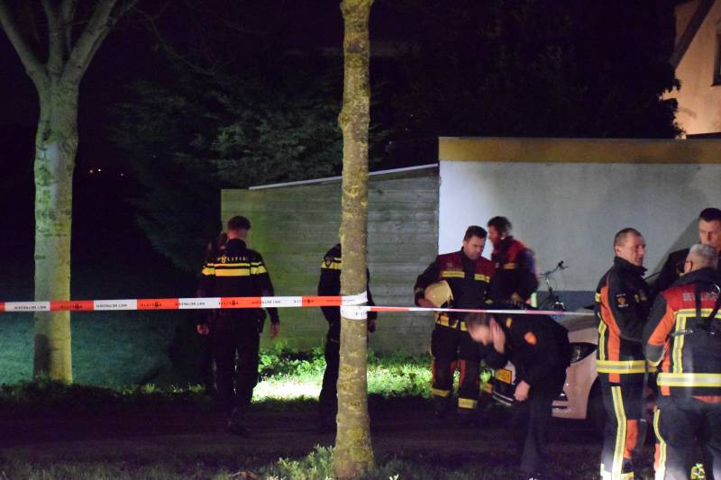 Overleden persoon aangetroffen langs waterkant