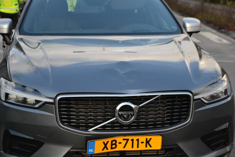 Aanrijding tussen automobilist en voetganger