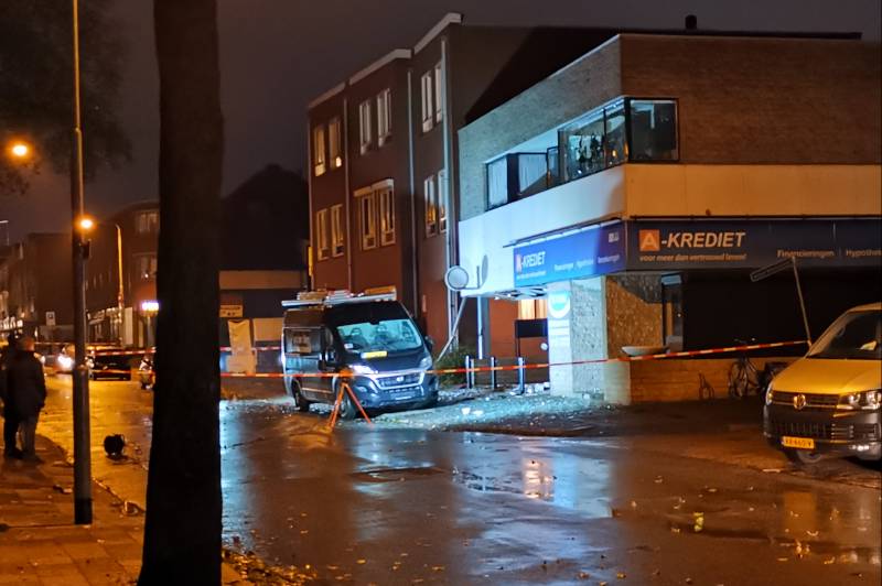 Plofkraak op pinautomaat van SNS Bank