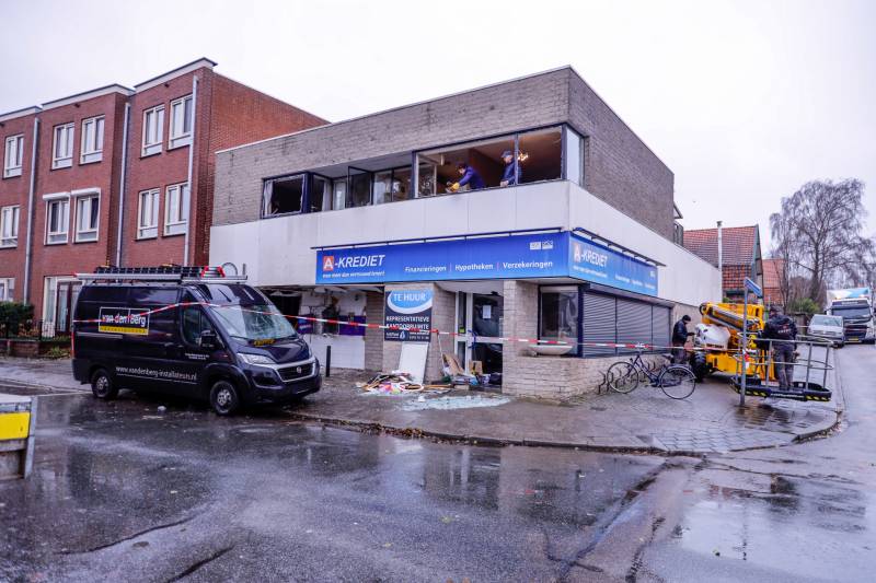 Plofkraak op pinautomaat van SNS Bank