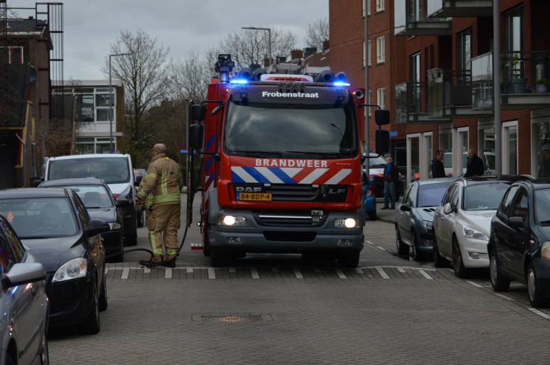 Brand in woning van flat