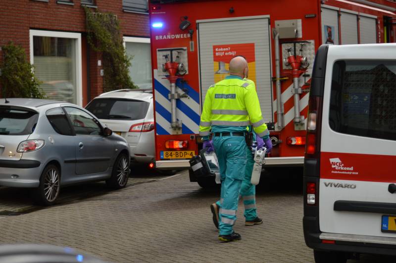 Brand in woning van flat