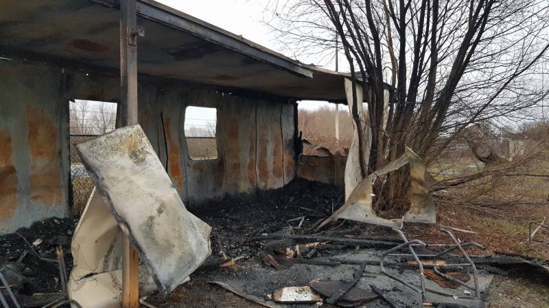 Chalet volledig verwoest door brand