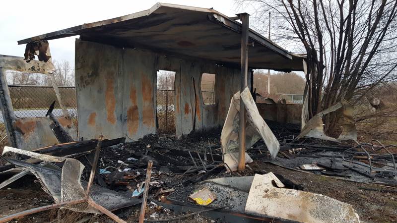 Chalet volledig verwoest door brand