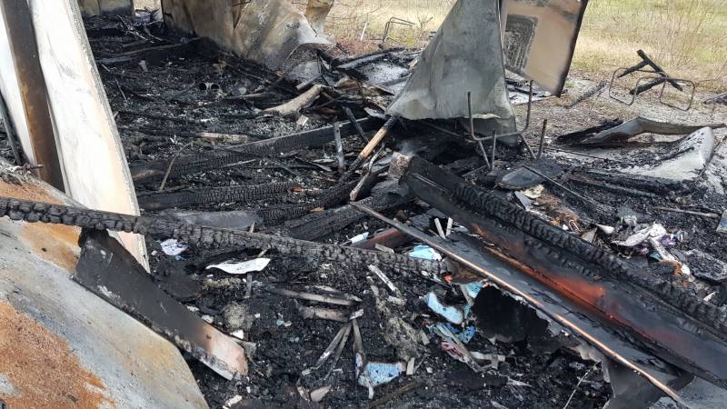 Chalet volledig verwoest door brand