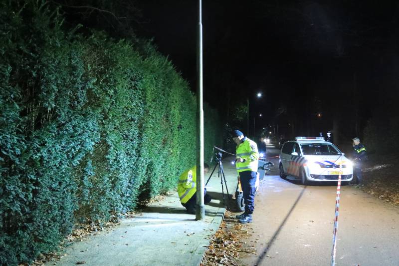 Maaltijdbezorger gewond bij eenzijdig ongeval