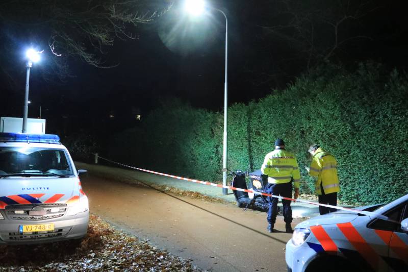 Maaltijdbezorger gewond bij eenzijdig ongeval