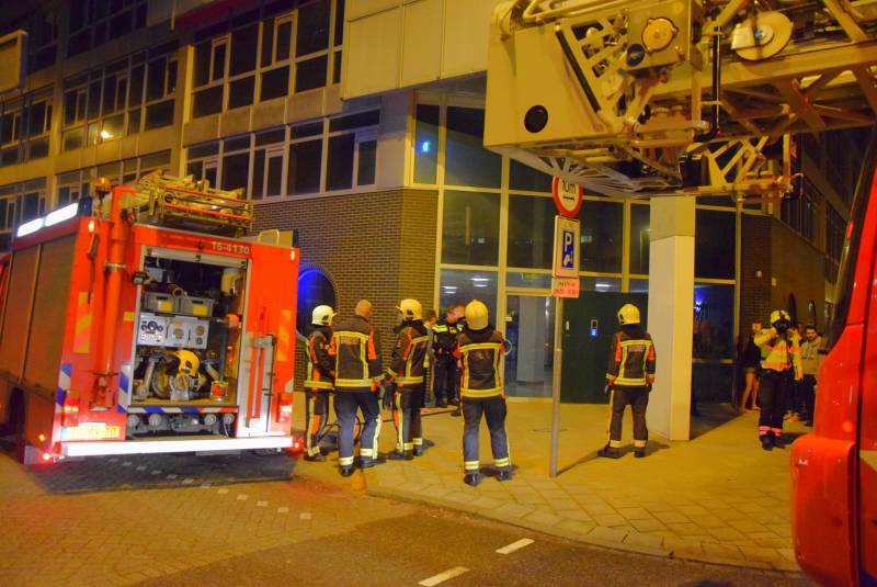 Studentenpand ontruimt na brand op kamer