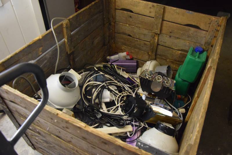 Lekkende motor verraadt wietplantage