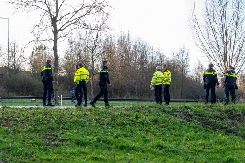 Auto te water geraakt