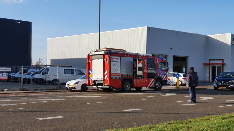 Incident op bouwterrein