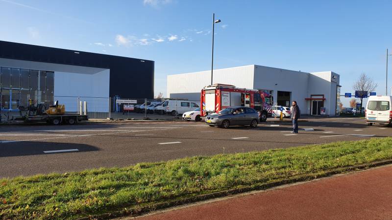 Incident op bouwterrein