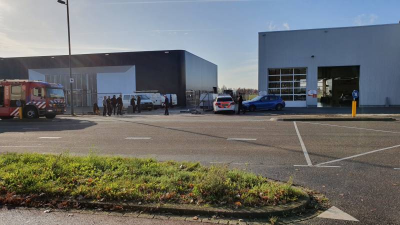 Incident op bouwterrein