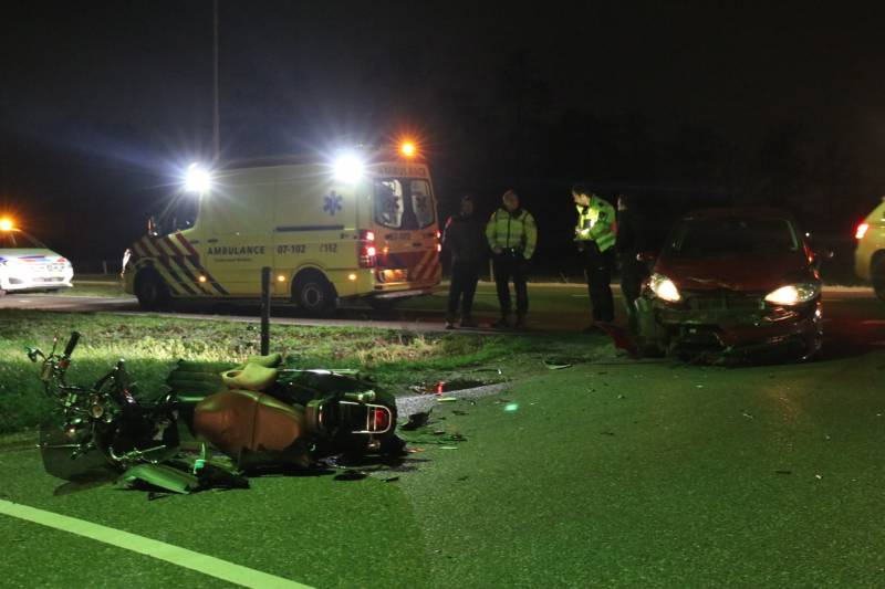 Flinke schade na aanrijding met scooter