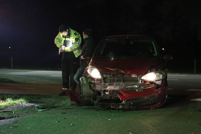 Flinke schade na aanrijding met scooter