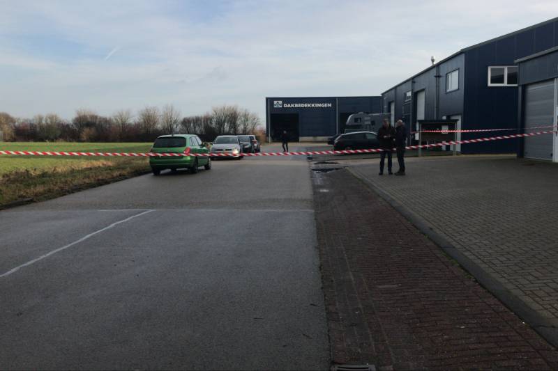 Drugslab amfetamine opgerold op bedrijventerrein Hemrik