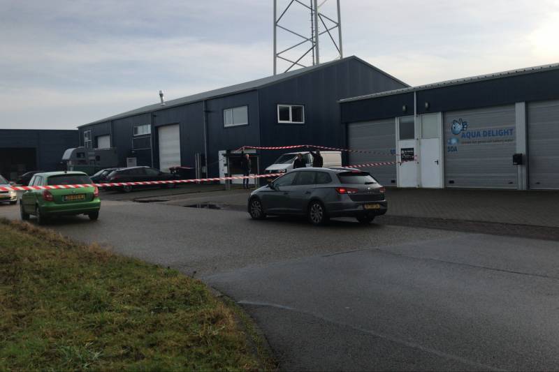 Drugslab amfetamine opgerold op bedrijventerrein Hemrik