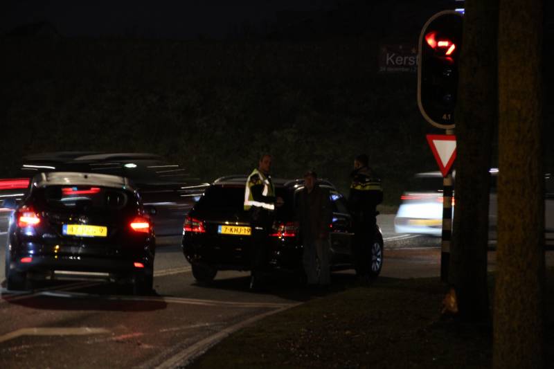 Meerdere voertuigen betrokken bij kop-staartbotsing