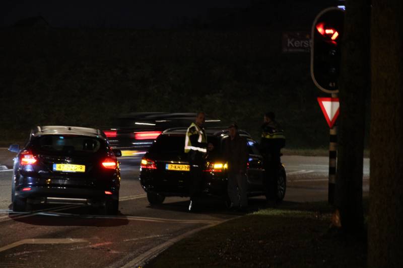 Meerdere voertuigen betrokken bij kop-staartbotsing
