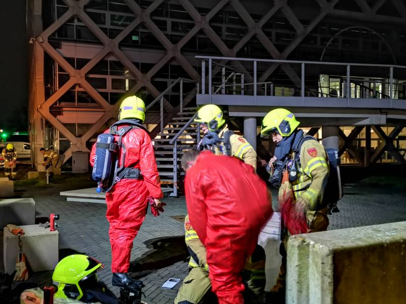 Laboratorium Atlas ontruimd na vreemde lucht
