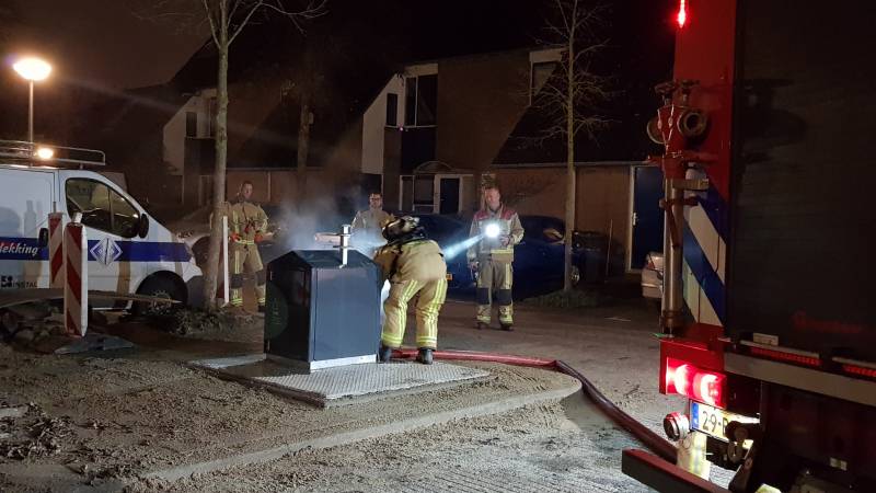 Meerdere containerbranden in korte tijd