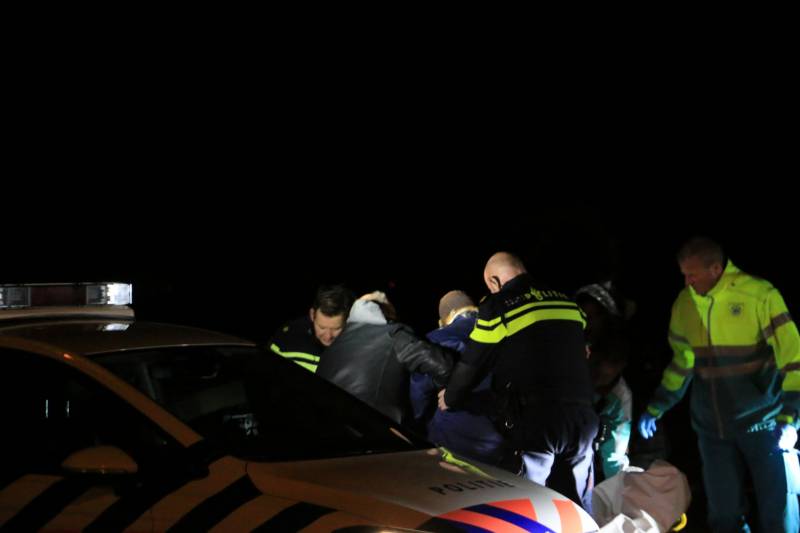 Scootmobieler gaat onderuit