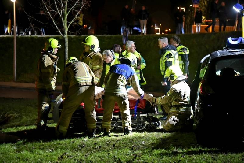 Meerdere gewonden na ernstige aanrijding