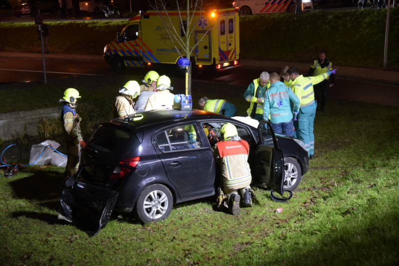 Meerdere gewonden na ernstige aanrijding