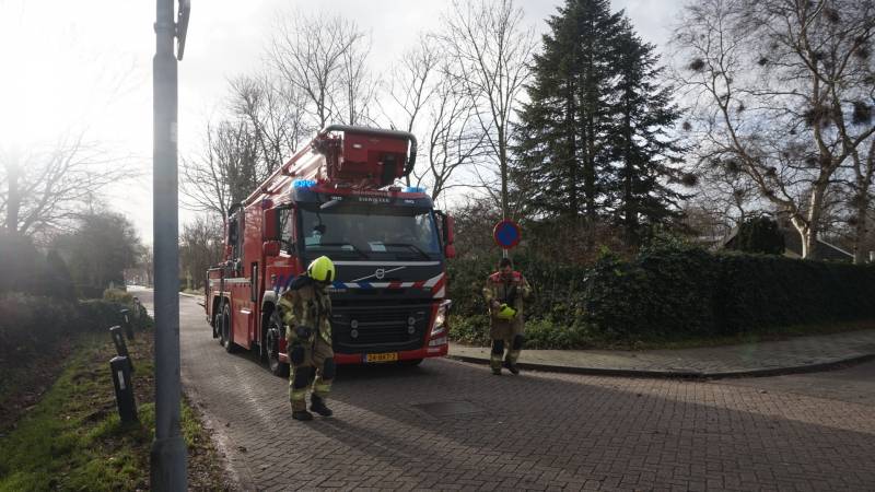 Schoorsteenbrand snel onder controle