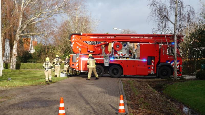 Schoorsteenbrand snel onder controle
