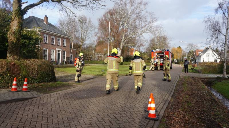 Schoorsteenbrand snel onder controle