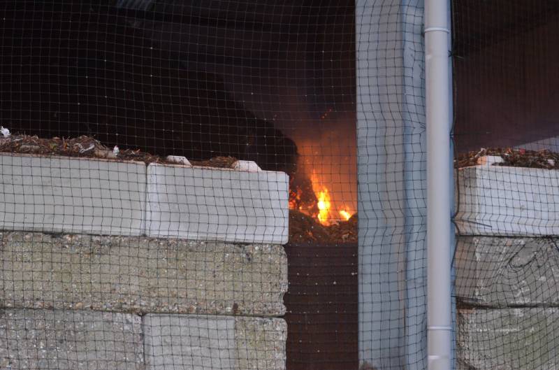 Brand in composthoop lastig te blussen