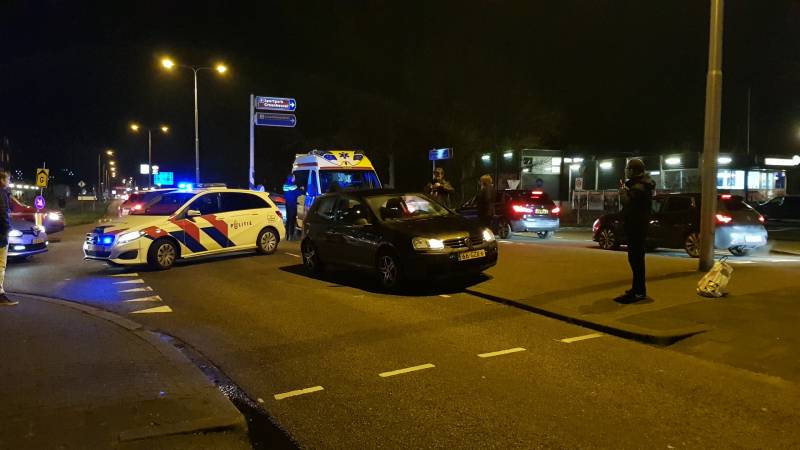 Fietser gewond na aanrijding met personenauto