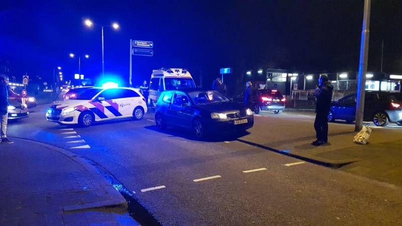 Fietser gewond na aanrijding met personenauto