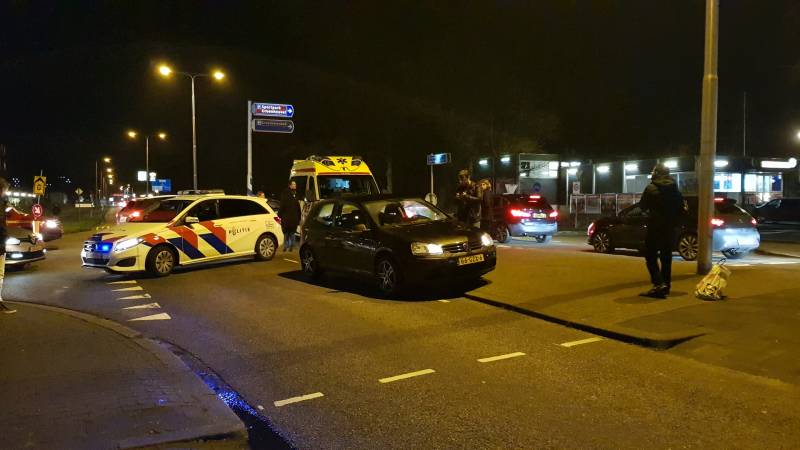 Fietser gewond na aanrijding met personenauto