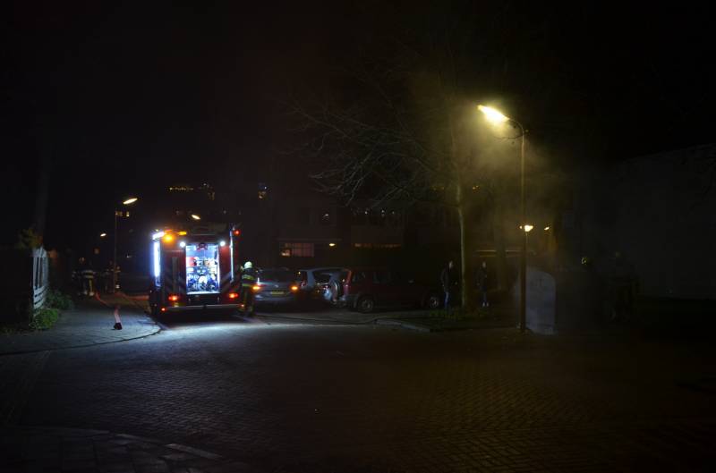 Opnieuw brand in papiercontainer