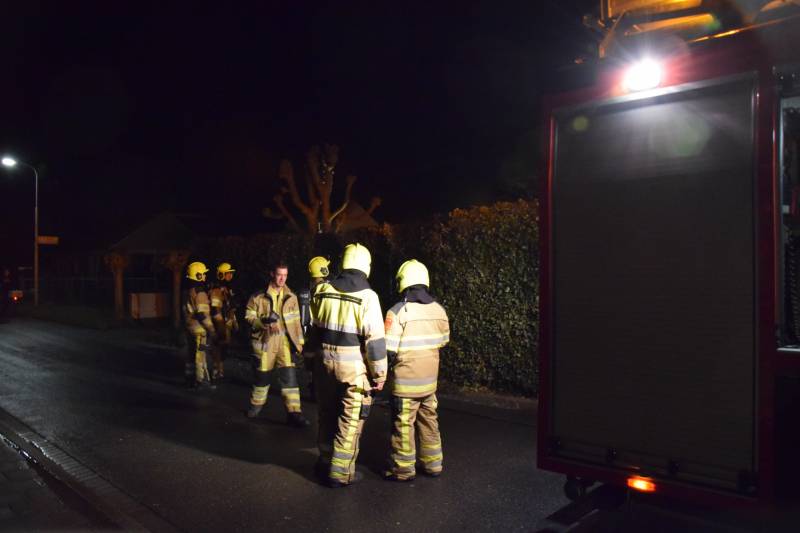 Heg verwoest na brand