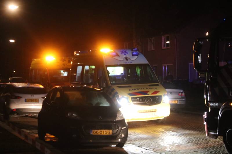 Veel rook bij brand in woning