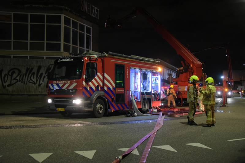 Grote brand bij farmaceutisch fabriek Maripharm